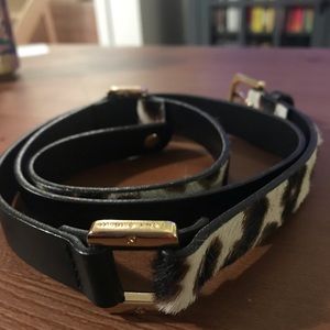 Tory Burch Animal Print Belt